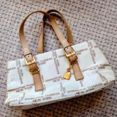 【美品】サマンサタバサ SamanthaThavasa ハラコ トートバッグ