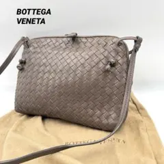 BOTTEGA VENETA ショルダーバッグ　ブラウン　オールレザー　保存袋付
