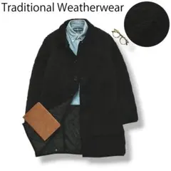 キルティングコート ボア