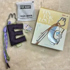 THE MONSTER PIN FOR LOVE イニシャルチャーム 【E】