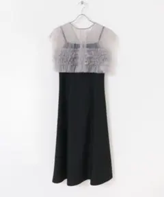 ＊美品＊URBAN RESEARCH ROSSO WOME チュールフリルドレス