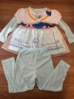 ひろがるスカイプリキュア パジャマ なりきり 110 プリキュア 上下セット