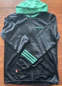ももクロ 日テレポシュレ adidasコラボジャージ グリーン 上下 有安杏果