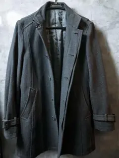 THE SUIT COMPANY チャコールグレー ピーコート