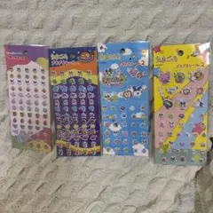 たまごっち　プチプチシール4枚セット