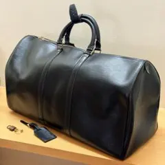 Louis Vuitton エピ キーポル ボストンバッグ ノワール