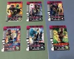 仮面ライダーオーズ　タトバコンボ　カード　6枚　ガンバライド