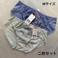 トリンプ　アモスタイル　フローラルレオパード　ショーツ　二枚セット　M