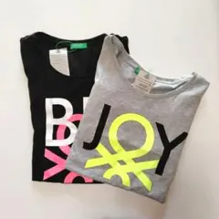 UNITED COLORS OF BENETTON Tシャツ 2枚セット　新品のサムネイル