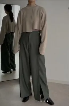 &g'aime ケープレイヤードニットのサムネイル