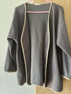 アウター ノーカラージャケット