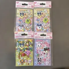 たまもりしーるリフィル たまごっち BANDAI キャラクターシール 4枚セット