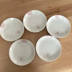 お皿　プレート　桜　5枚セット