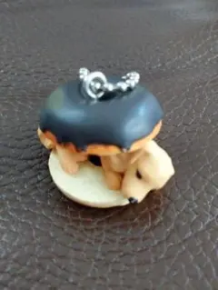 いぬぱん ダックスフンドーナツ キーホルダー