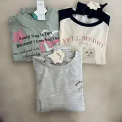 長袖カットソー 150サイズ 3枚セット