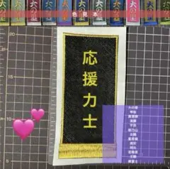 【祝　大の里】大相撲　化粧まわし風　オリジナル　名入れワッペン(大)応援　kh