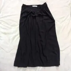 INES DE LA FRESSANGE ブラック ロングスカート