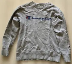 Champion 子供用（大人もOK）グレー トレーナー Small綿100%