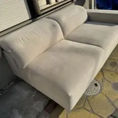 BoConcept ソファ2-3人掛け ベージュ 【訳あり】カウチソファ グレー