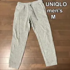 UNIQLO ユニクロ　メンズ　ニットフリースイージーパンツ　グレー　M
