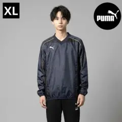 PUMA(プーマ)ネイビー・ピステ・ウィンドブレーカー・トライアルコート XL