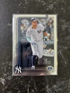 2025 TOPPS Chrome アーロン・ジャッジ ベースカード
