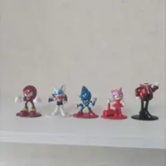 ソニックザヘッジホッグ ダイキャスト　フィギュア 5体セット