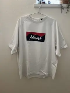 NANGA ビッグシルエット 半袖T ホワイト