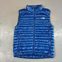 90/S THE NORTH FACE ダウンベスト インナーベスト　ブルー