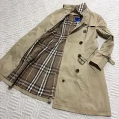 良品✨バーバリー ブルーレーベル ベージュ トレンチコート Mサイズ 表記38 良品✨バーバリー ブルーレーベル トレンチコートベージュ 表記38 M