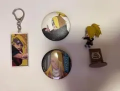 NARUTO デイダラ キーホルダー・バッジ・フィギュアセット