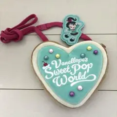 ディズニーパルパルーザ シュガーラッシュ ヴァネロペ ネックポーチ ハート型