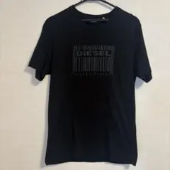DIESEL ディーゼル ロゴ 半袖Tシャツ ブラック L
