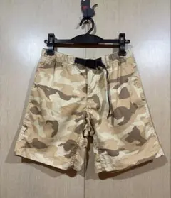 GRAMICCI G-SHORTS カモフラ柄　ショートパンツ　レディース S