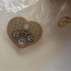 きゃらシャカ　ちいかわチャーム ハート型 キャラクター付き