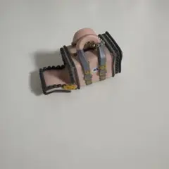 ミニチュアバッグ ピンク チェーン付き