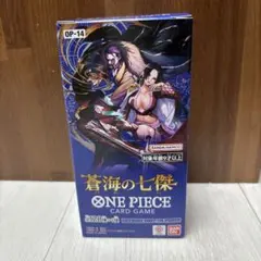 テープ付き プレミアムバンダイ産ONE PIECEカードゲーム 蒼海の七傑box