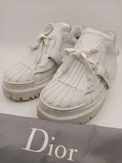 現行品【Dior ディオール】Dior-ID スニーカー ホワイト