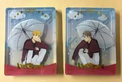 宮侑 宮治 水入りアクリルブロック ハイキュー 稲荷崎 宮兄弟