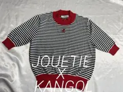 【JOUETIE & KANGOL】　コラボ　サマーニット　ショート丈　美品　Mのサムネイル
