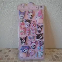 マイメロ、クロミ3D立体お尻プニプニシール　225 まとめ買いで10%割引き！