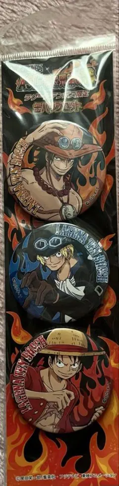 ONE PIECE ピンバッジ 3個セット