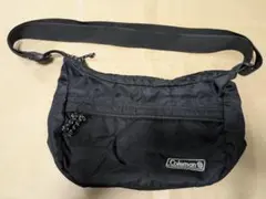 Coleman ブラック ショルダーバッグ