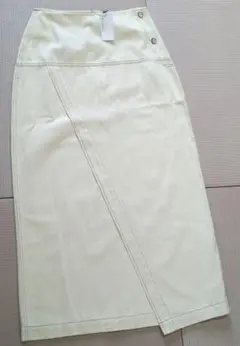 DOUX ARCHIVES（ドゥ アルシーヴ） デニムスリット ラップスカート