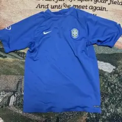 Nike ブラジル代表 プラクティスシャツ ブルー