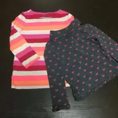 美品☆ baby GAP  長袖チュニック&ニット2枚セット！90センチ