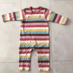 ミキハウス ロンパース カバーオール　80 うさぎ