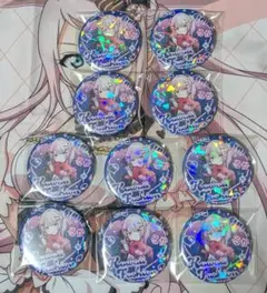 初音ミク　ドンキ　ホログラム缶バッジ　巡音ルカ　10点