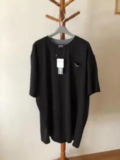 新品未使用kaepa 大きめ　メンズ　5L ブラックポケット付き半袖 Tシャツ