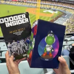 ドジャース　山本由伸　ヨッシー　マリオ　ボブルヘッド　来場者限定　冊子付　新品 訳あり ドジャース 山本由伸 ヨッシー ボブルヘッド 来場者限定 新品